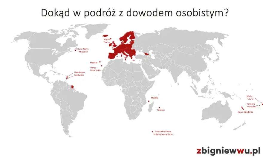 Gdzie bez paszportu? Podróżuj po Europie i dalej na dowód!